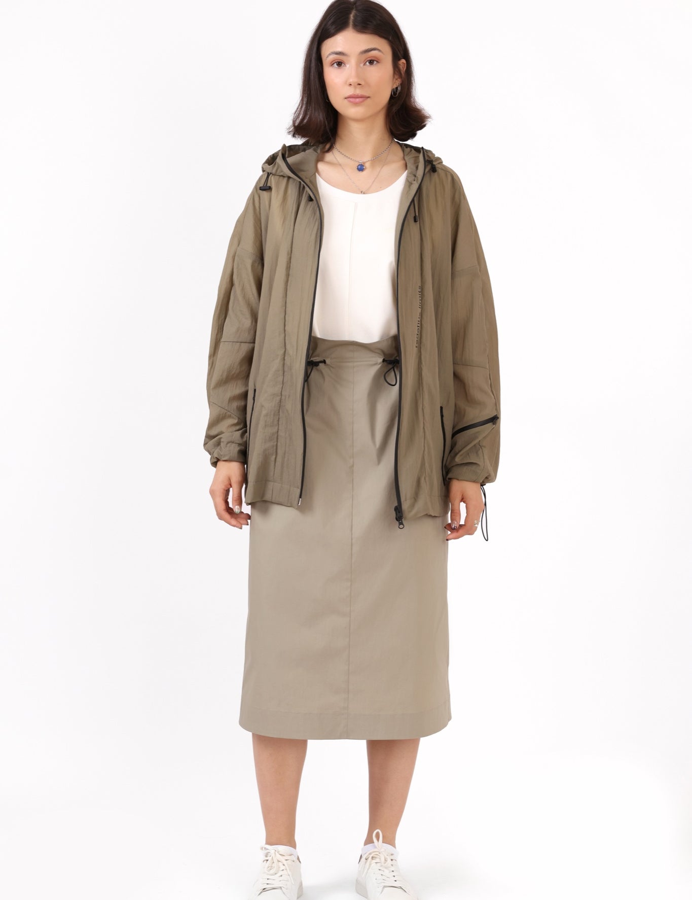 Unisex Light Windbreaker — Beige