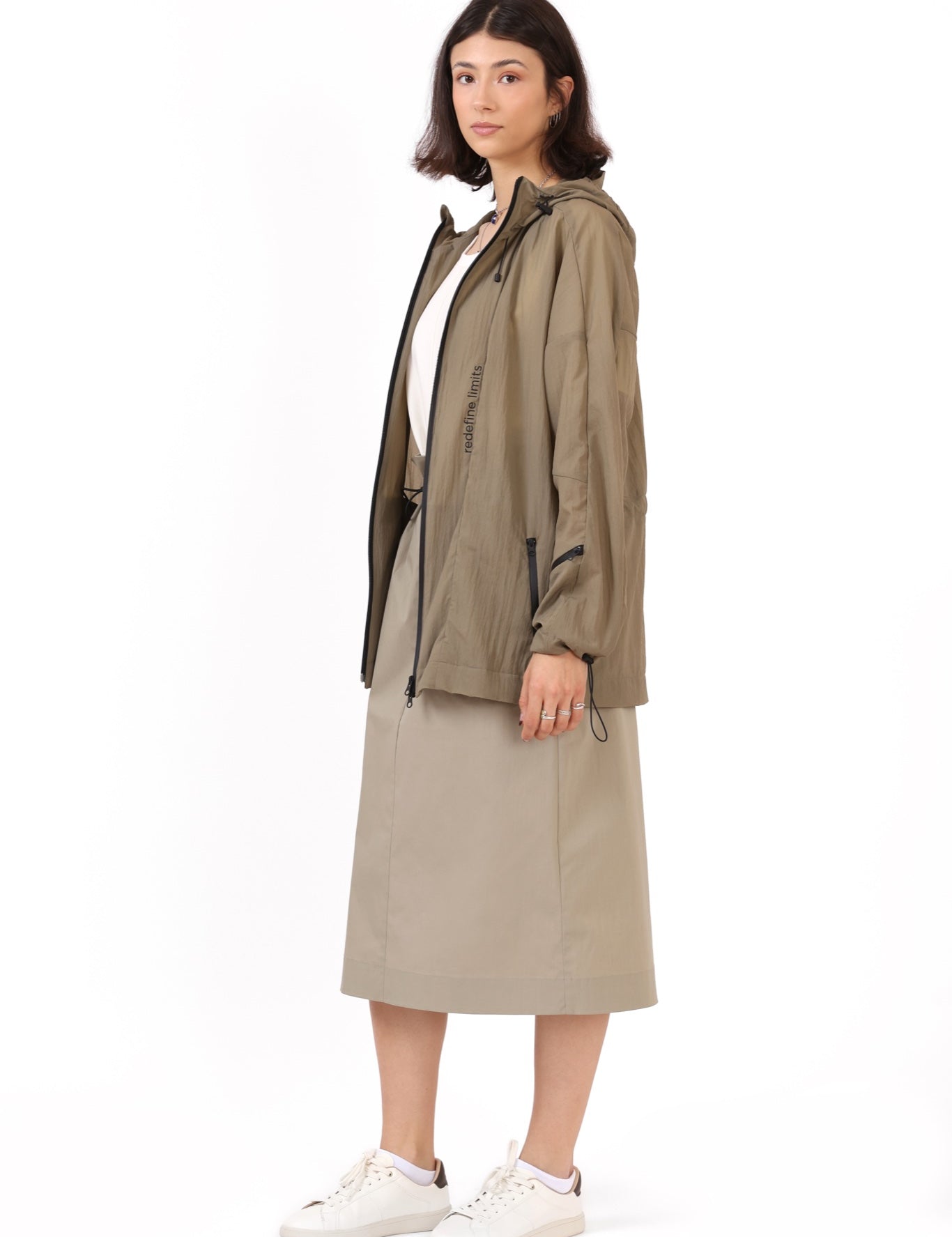 Unisex Light Windbreaker — Beige