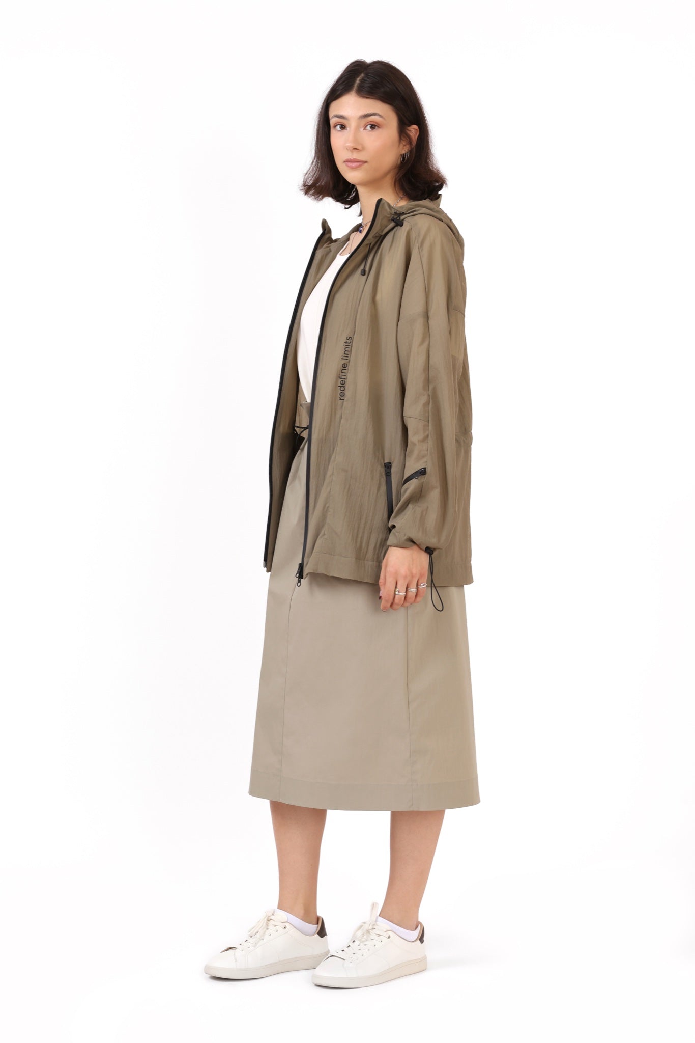 Unisex Light Windbreaker — Beige
