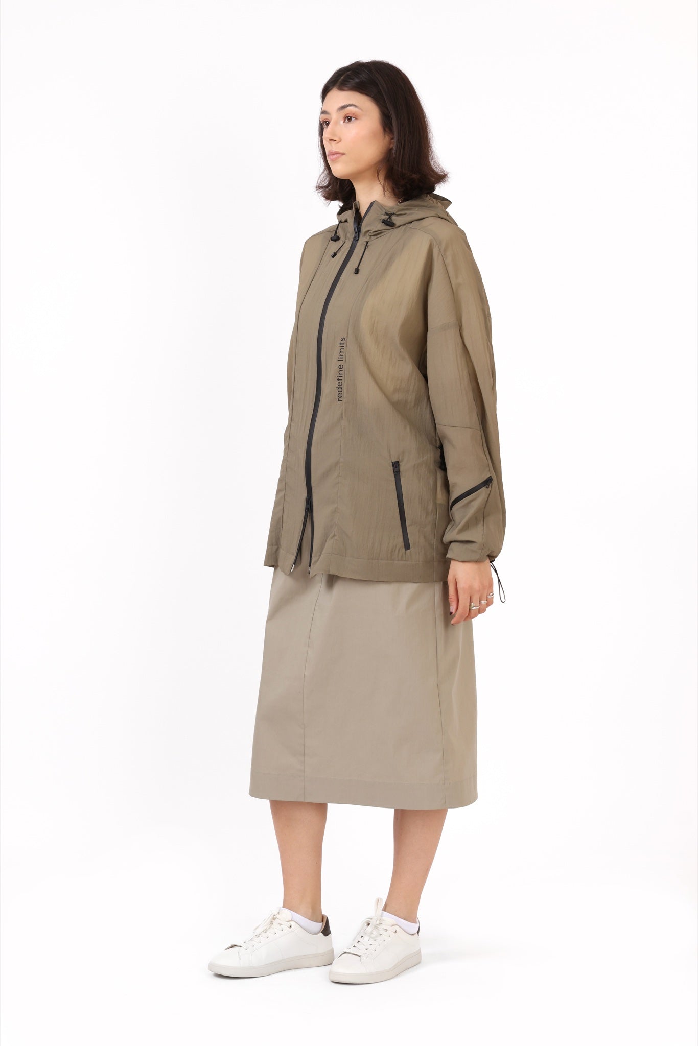 Unisex Light Windbreaker — Beige