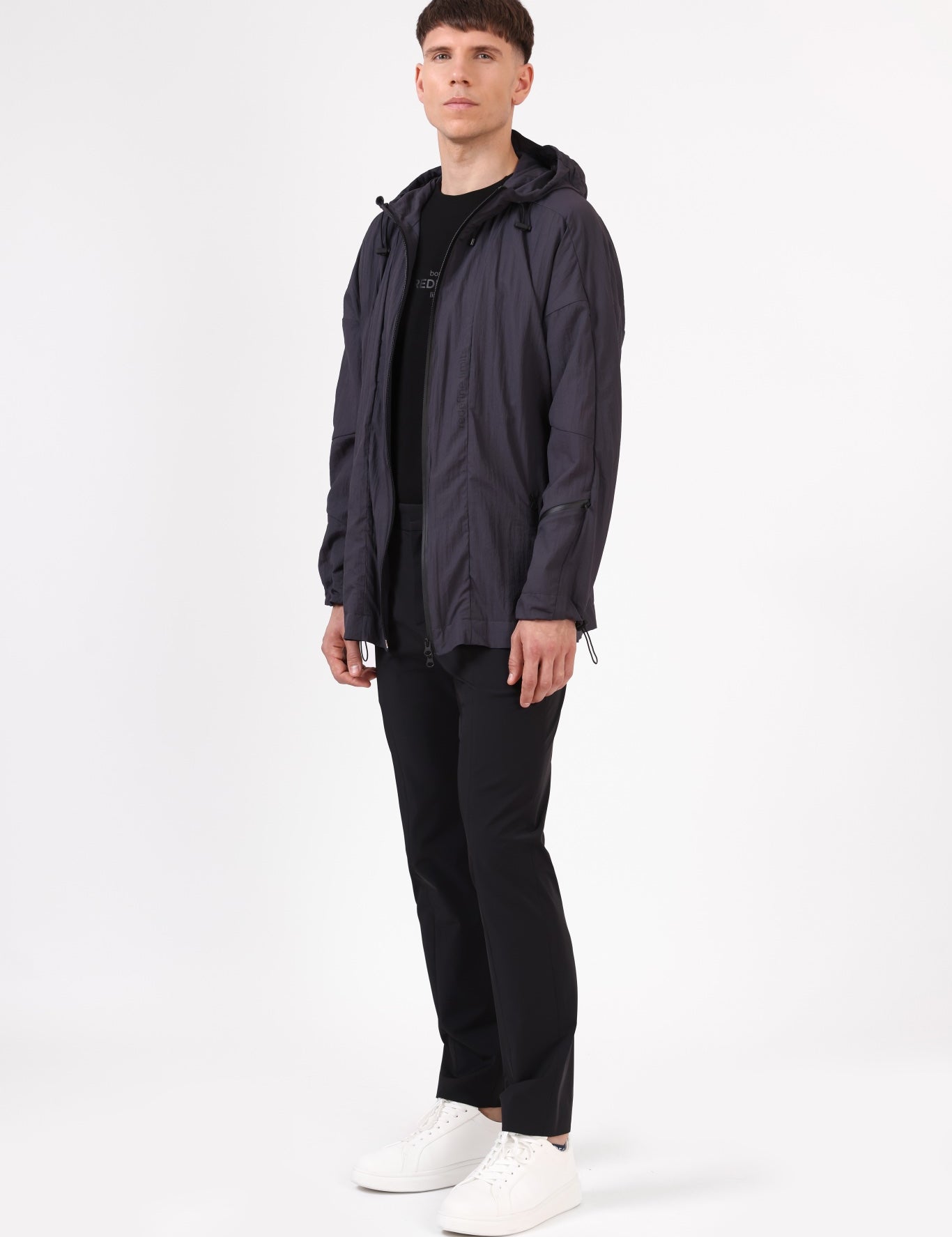 Unisex Light Windbreaker — Grey