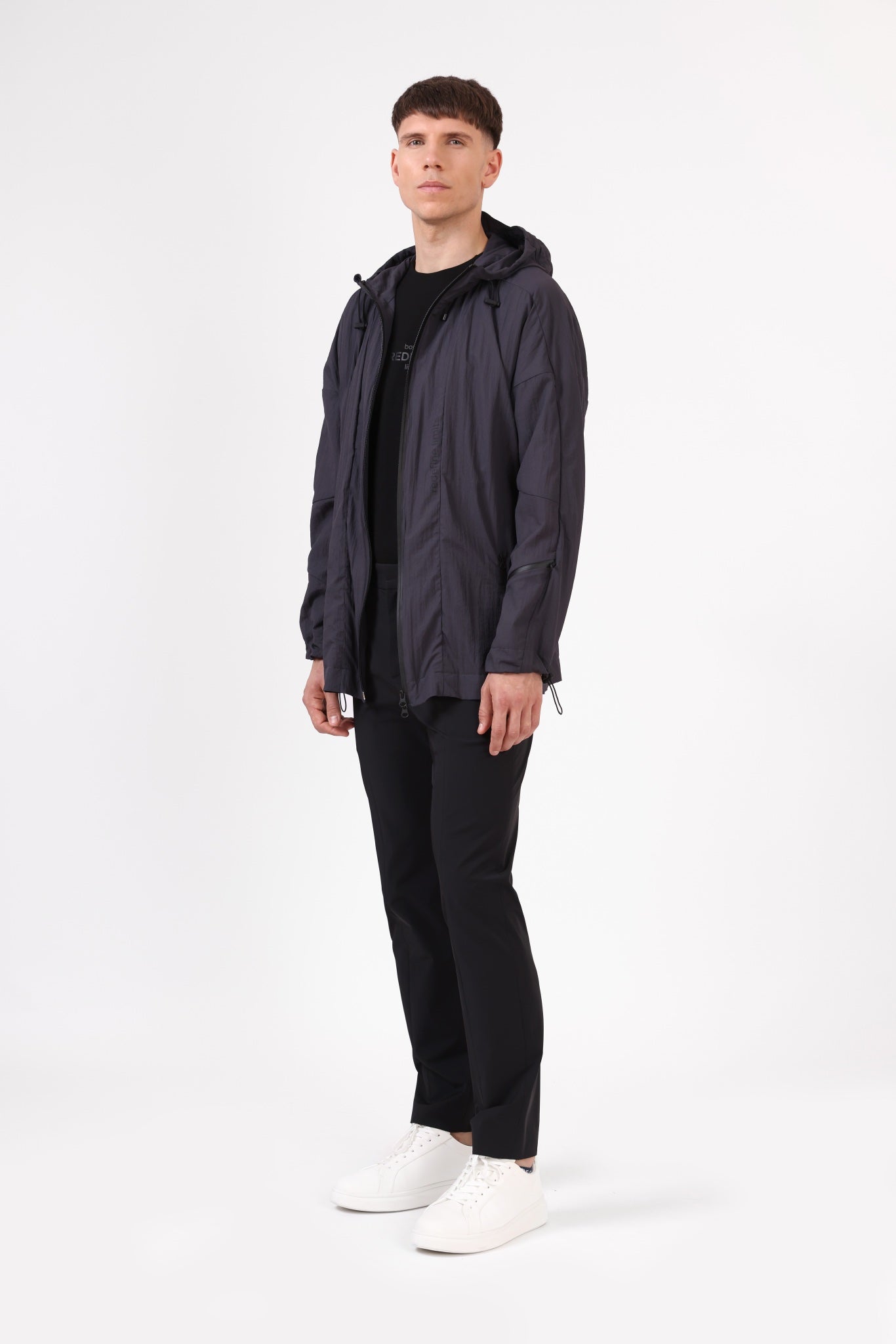 Unisex Light Windbreaker — Grey