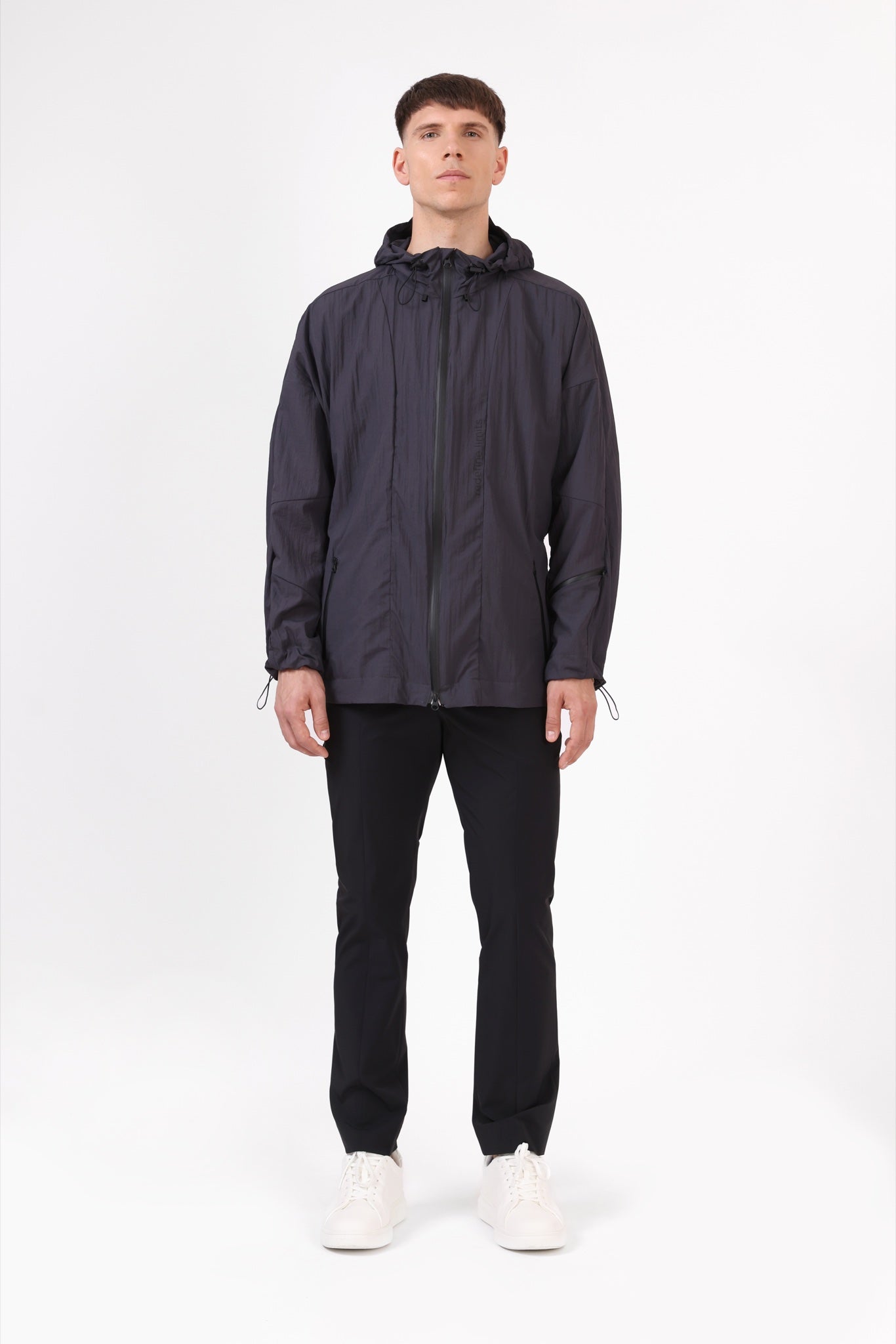 Unisex Light Windbreaker — Grey