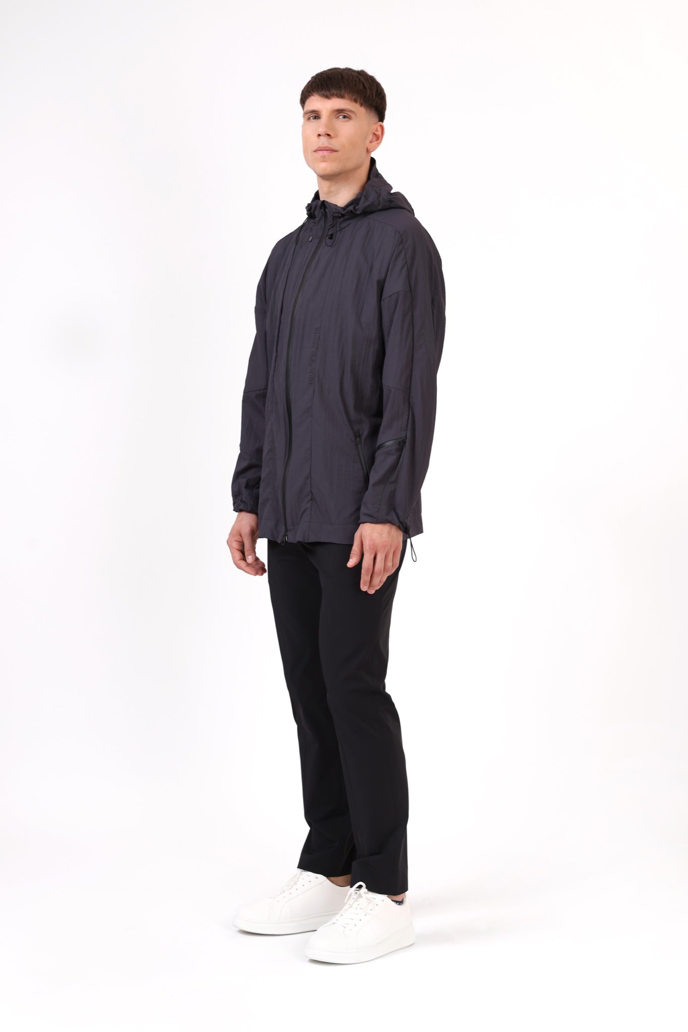 Unisex Light Windbreaker — Grey
