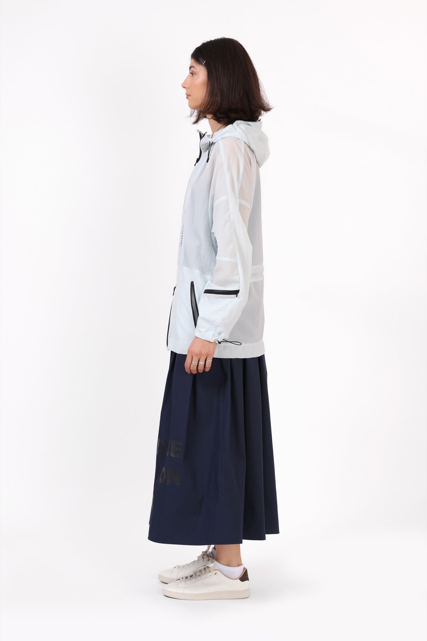 Unisex Light Windbreaker — White