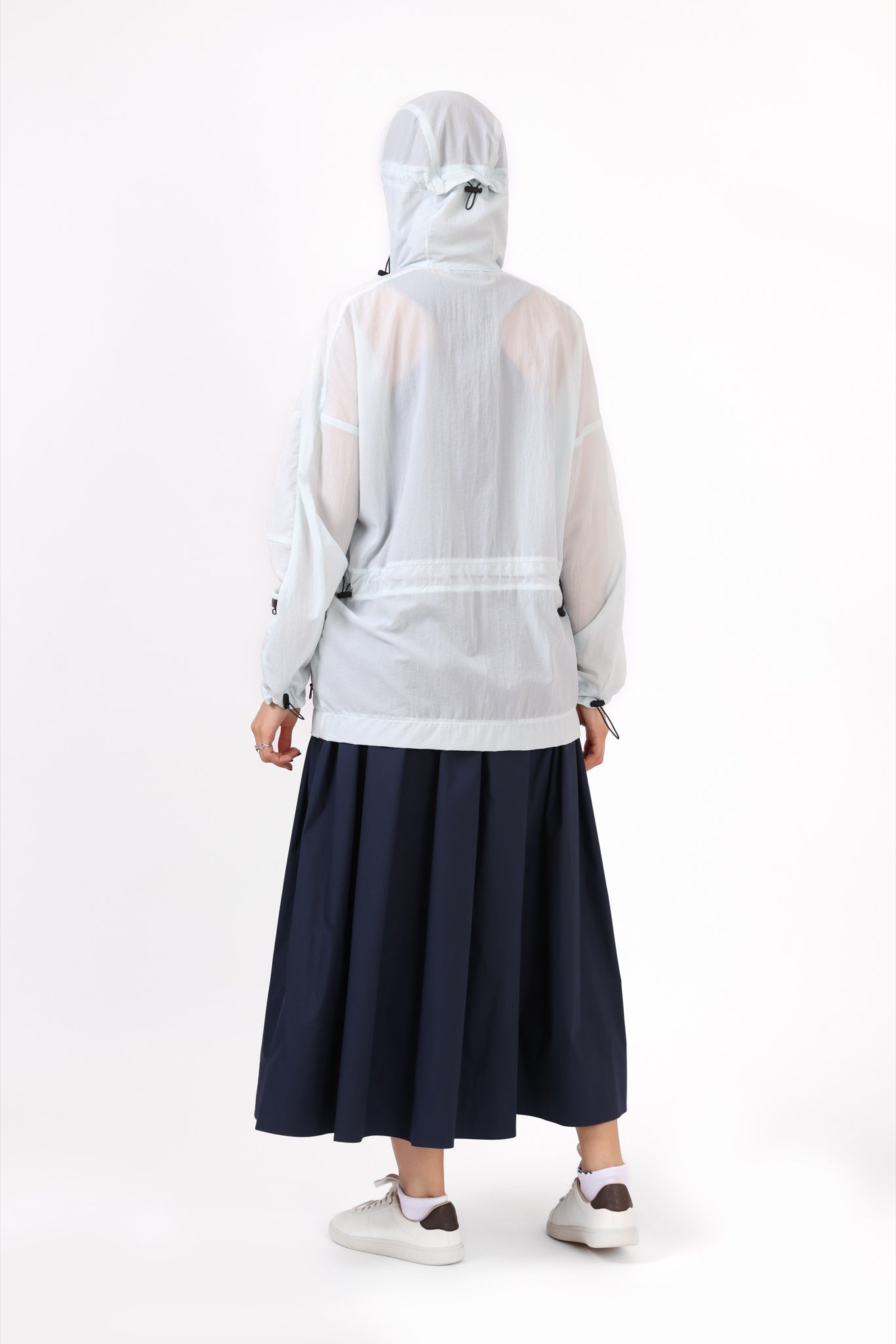 Unisex Light Windbreaker — White