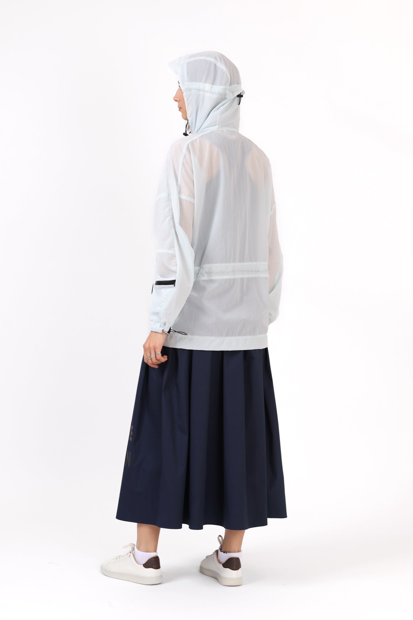 Unisex Light Windbreaker — White