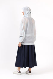 Unisex Light Windbreaker — White