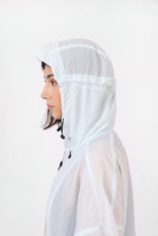 Unisex Light Windbreaker — White