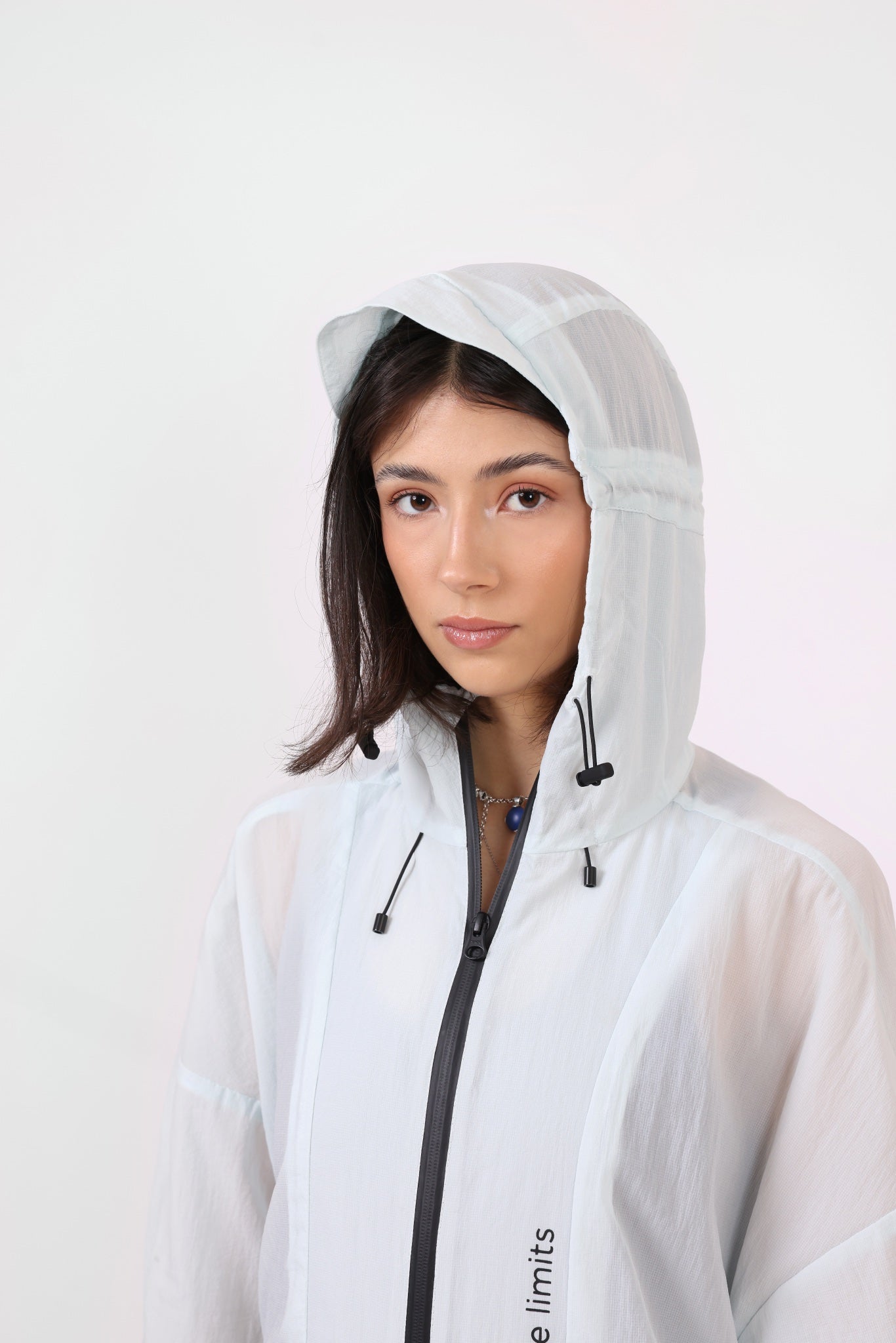 Unisex Light Windbreaker — White
