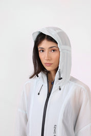 Unisex Light Windbreaker — White
