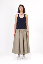 Statement Dress — Khaki