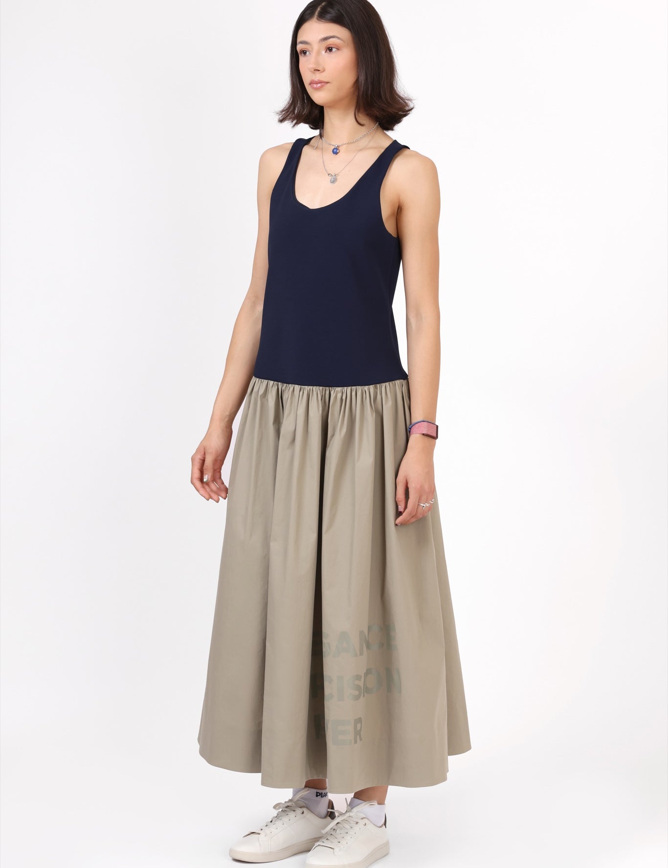 Statement Dress — Khaki