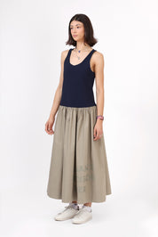 Statement Dress — Khaki