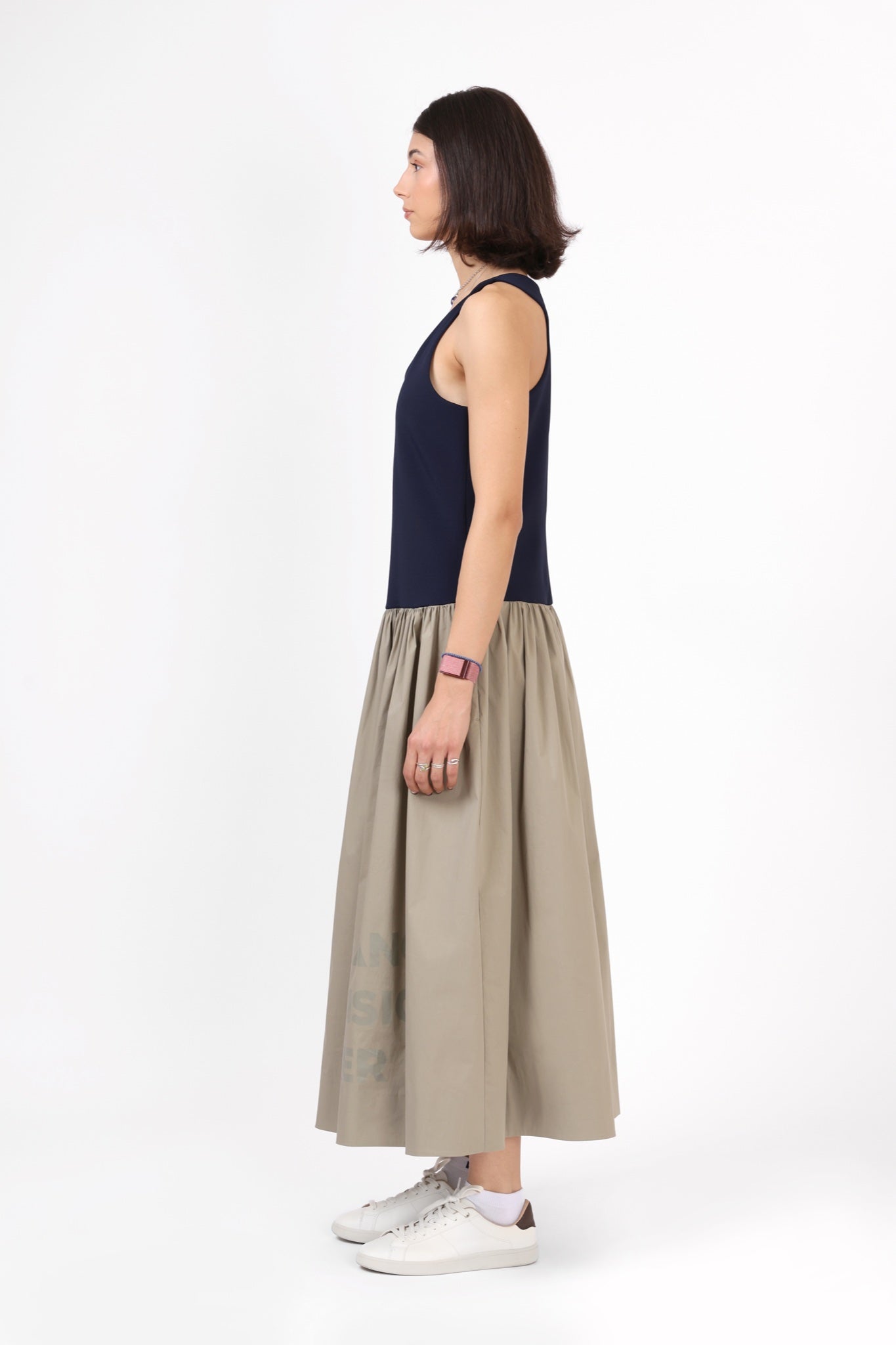 Statement Dress — Khaki