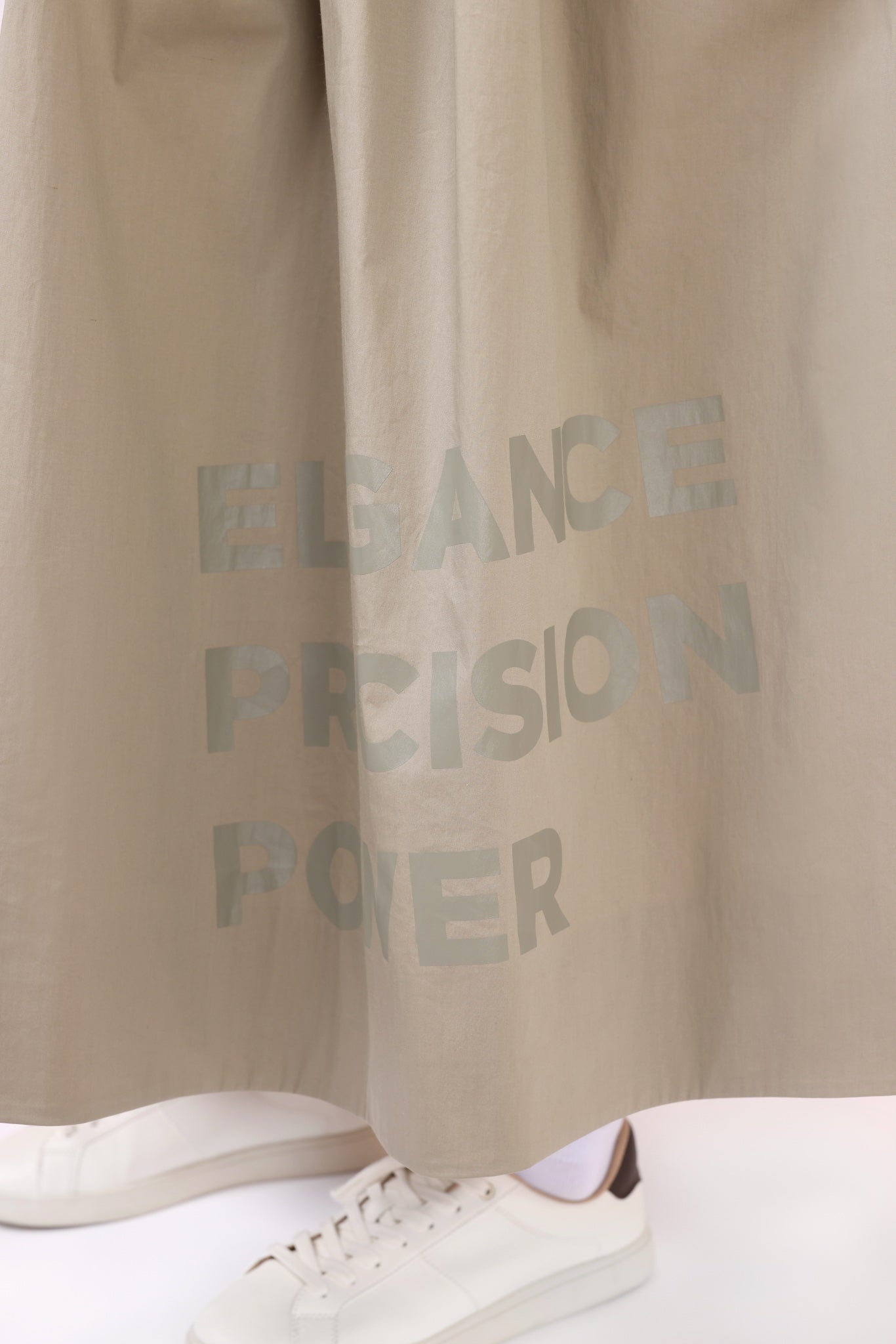 Statement Dress — Khaki