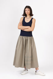 Statement Dress — Khaki