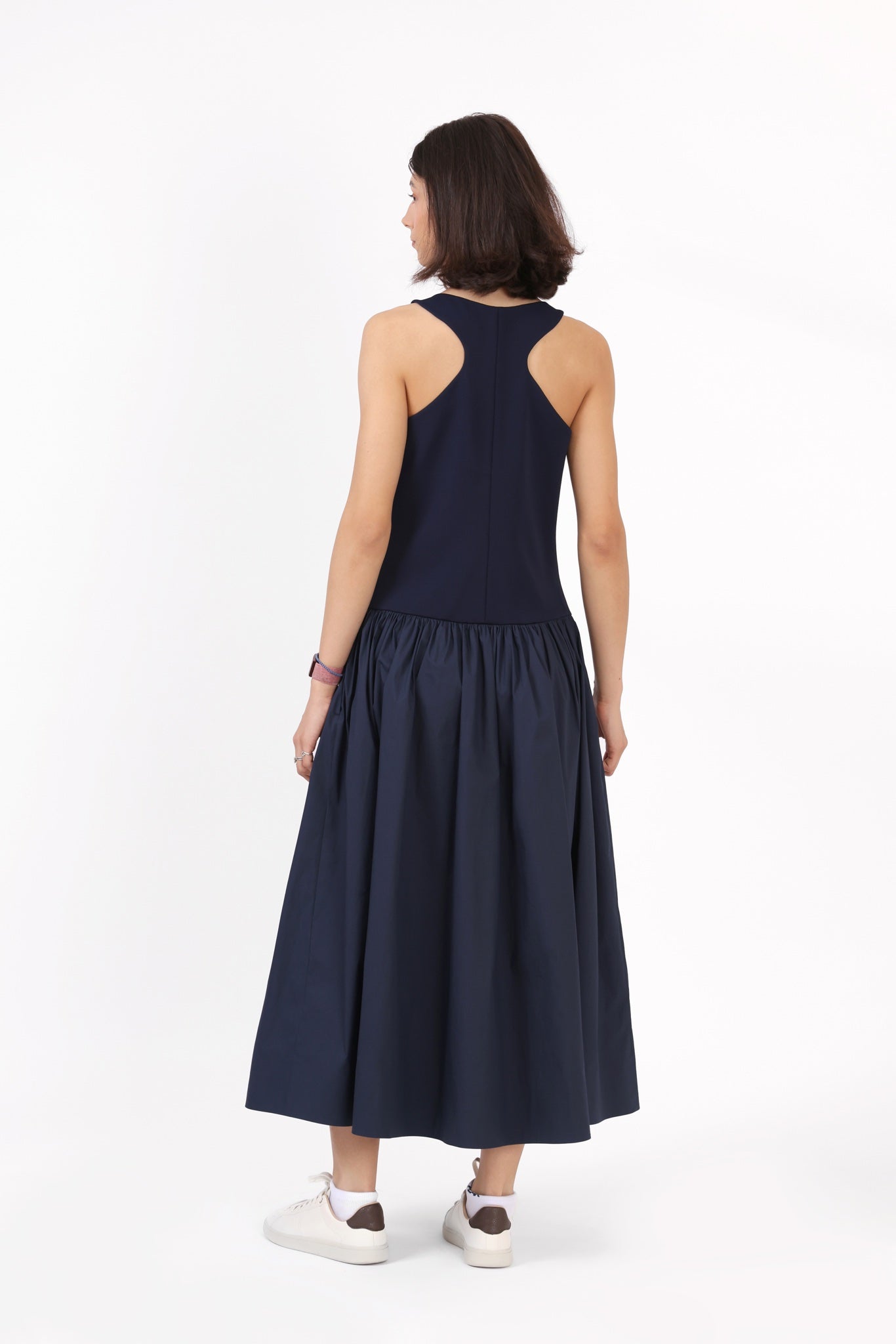 Statement Dress — Navy