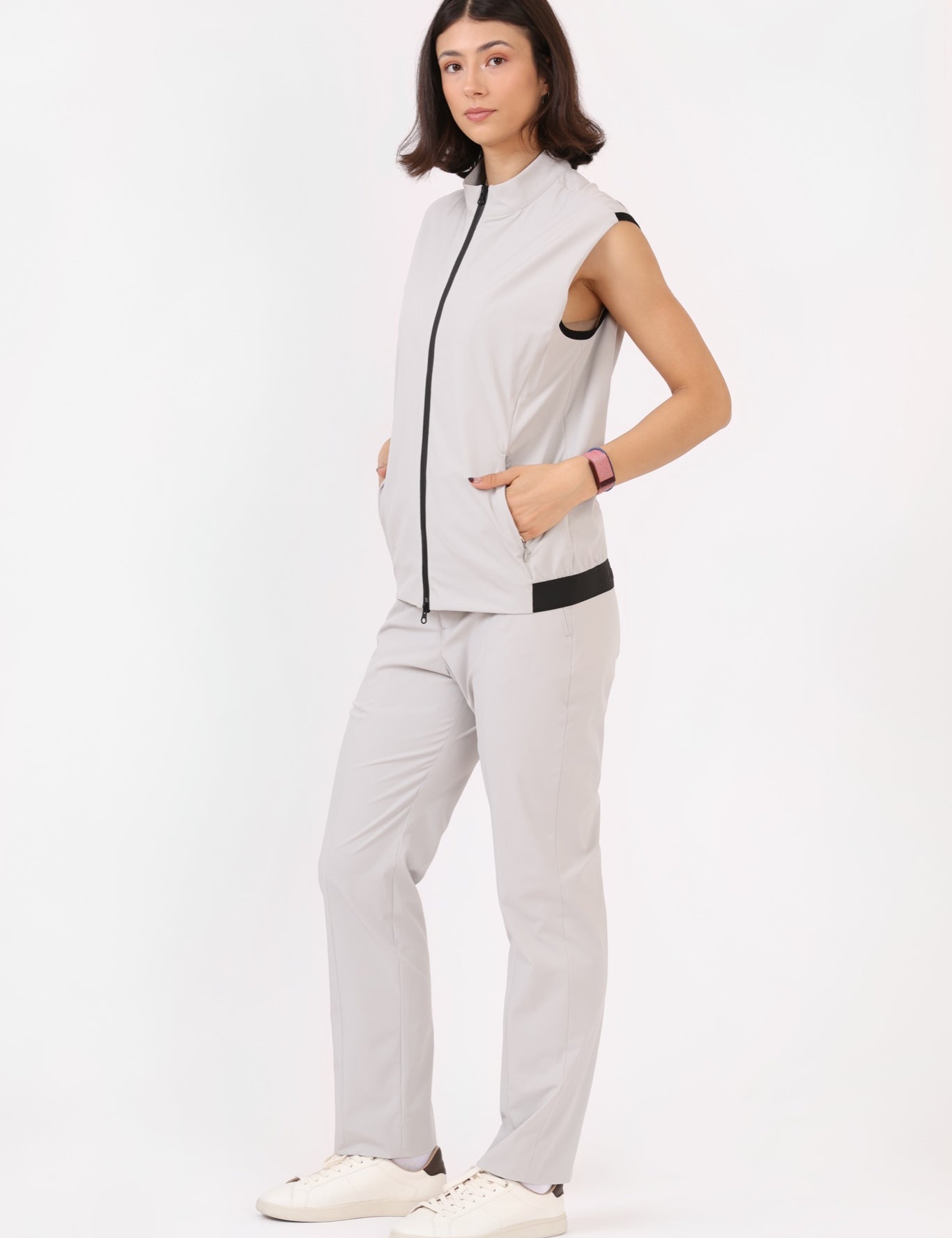 Unisex Vest — Light Grey