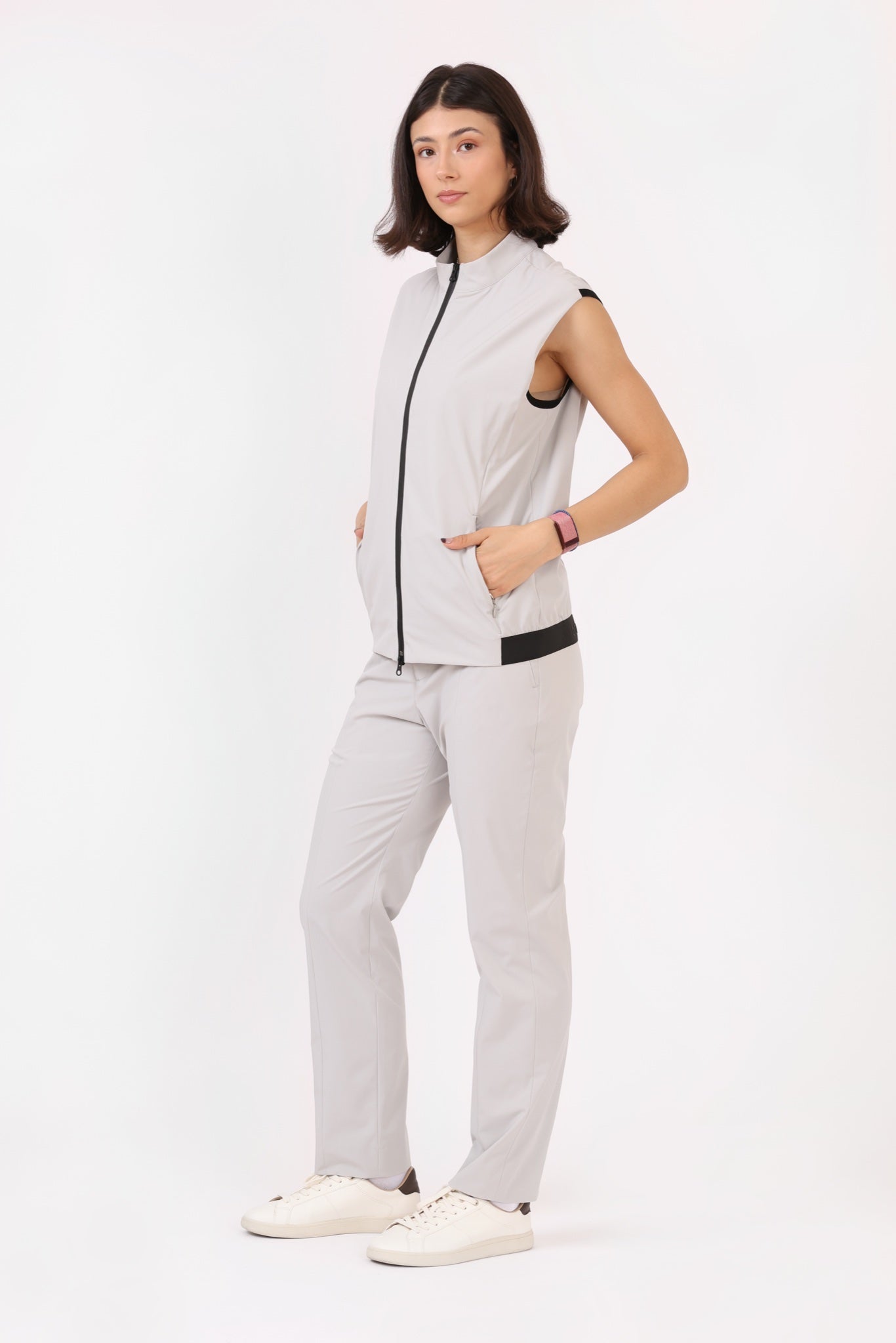 Unisex Vest — Light Grey