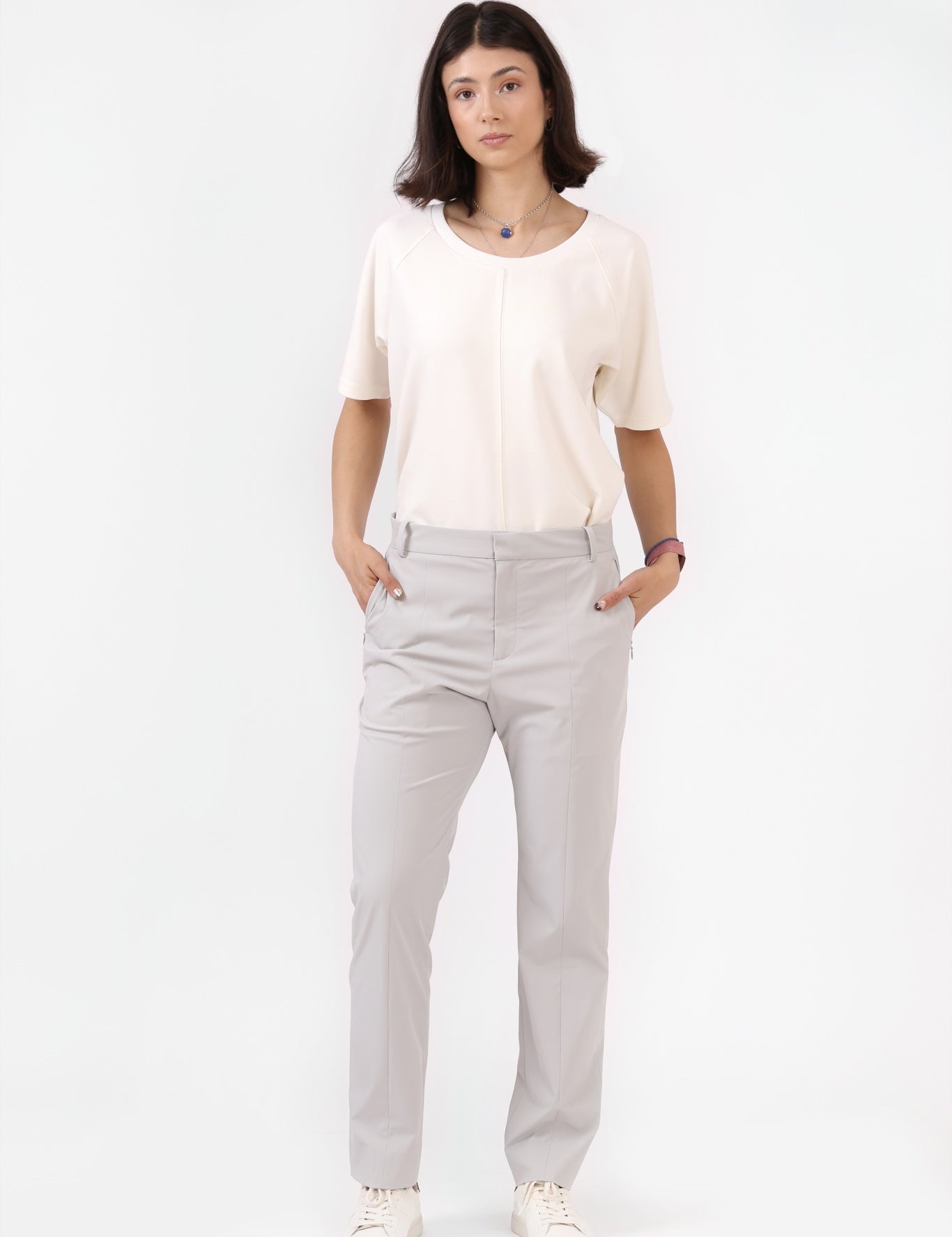 Technical Trousers — Light Grey