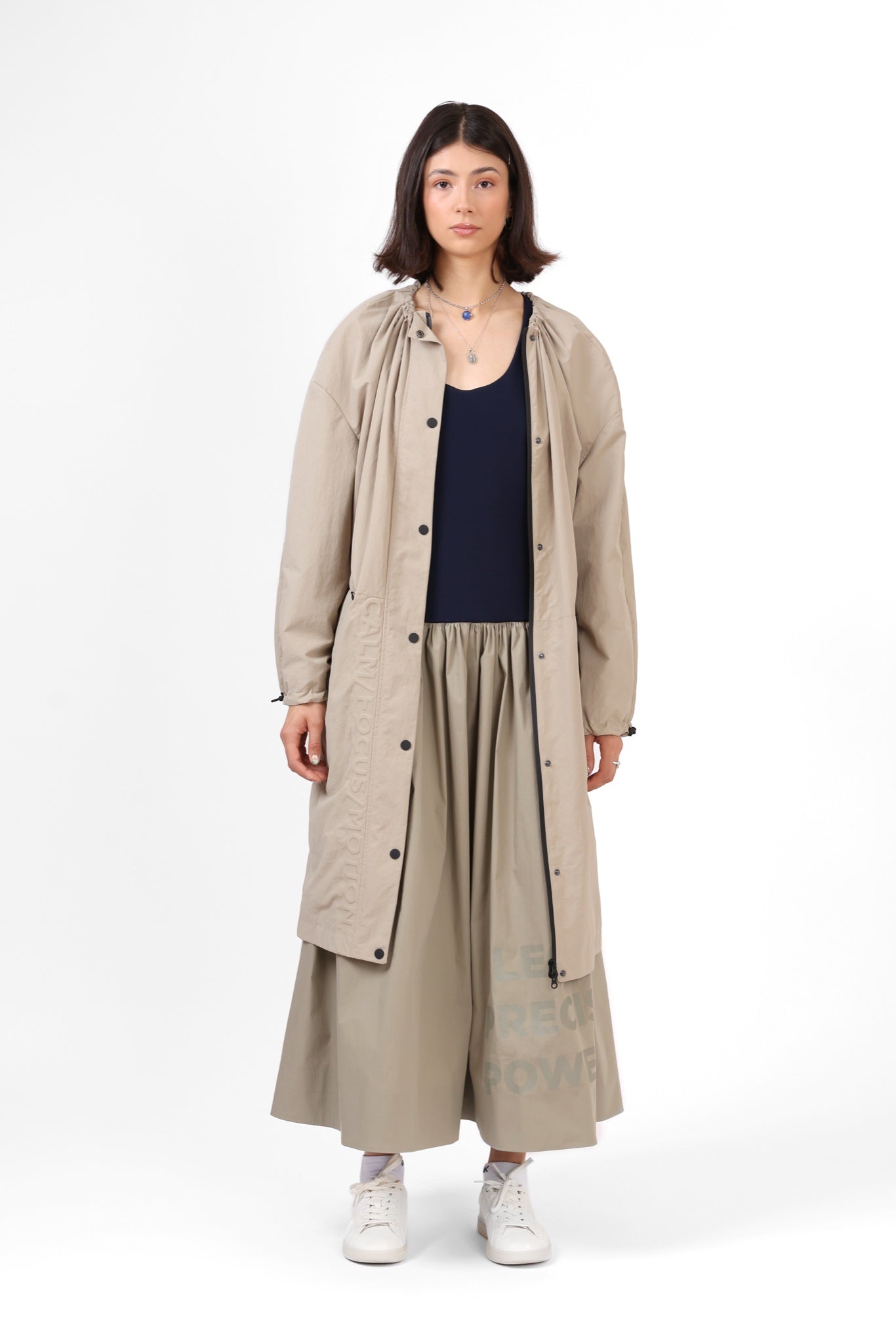 Women's Coat — Beige