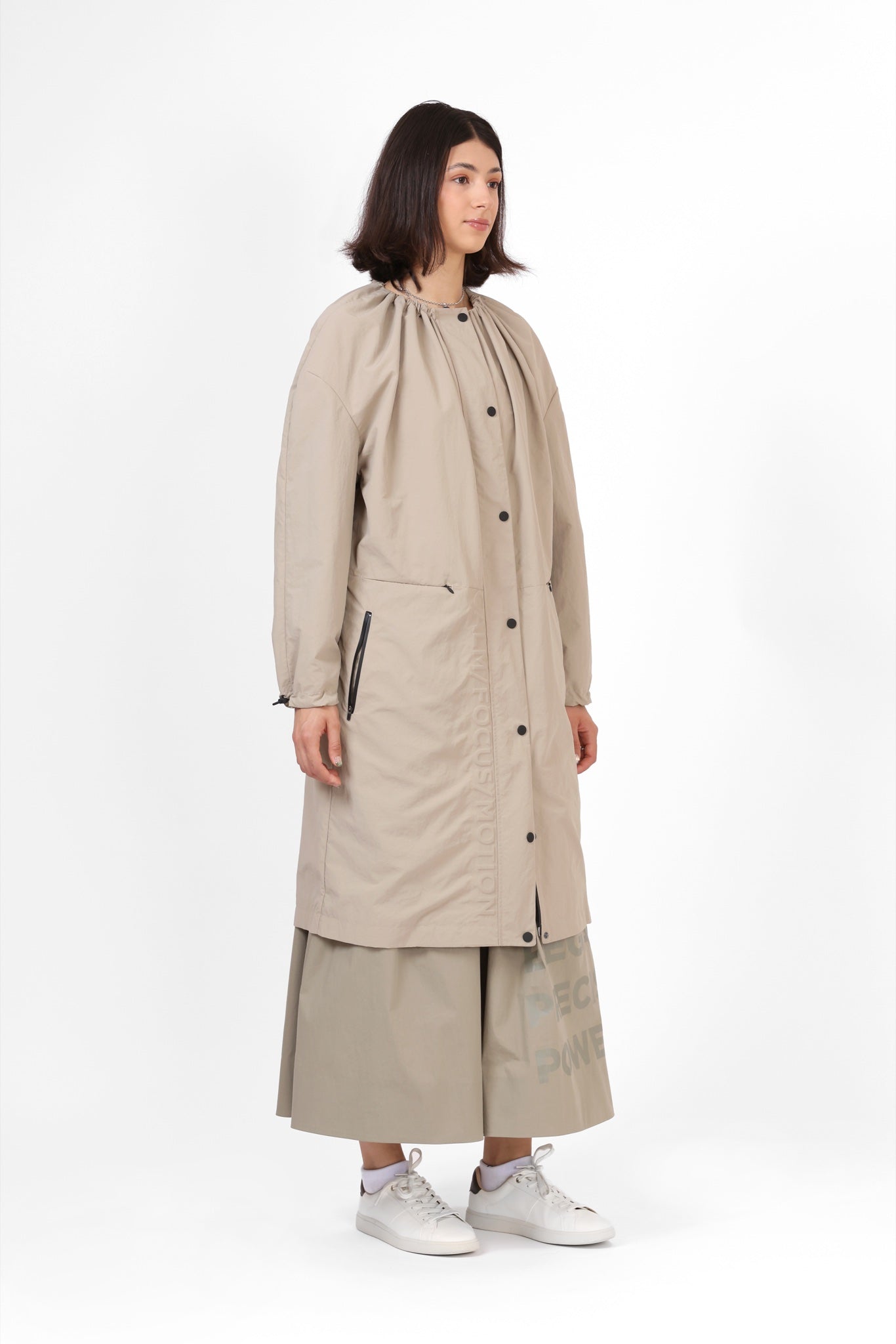Women's Coat — Beige