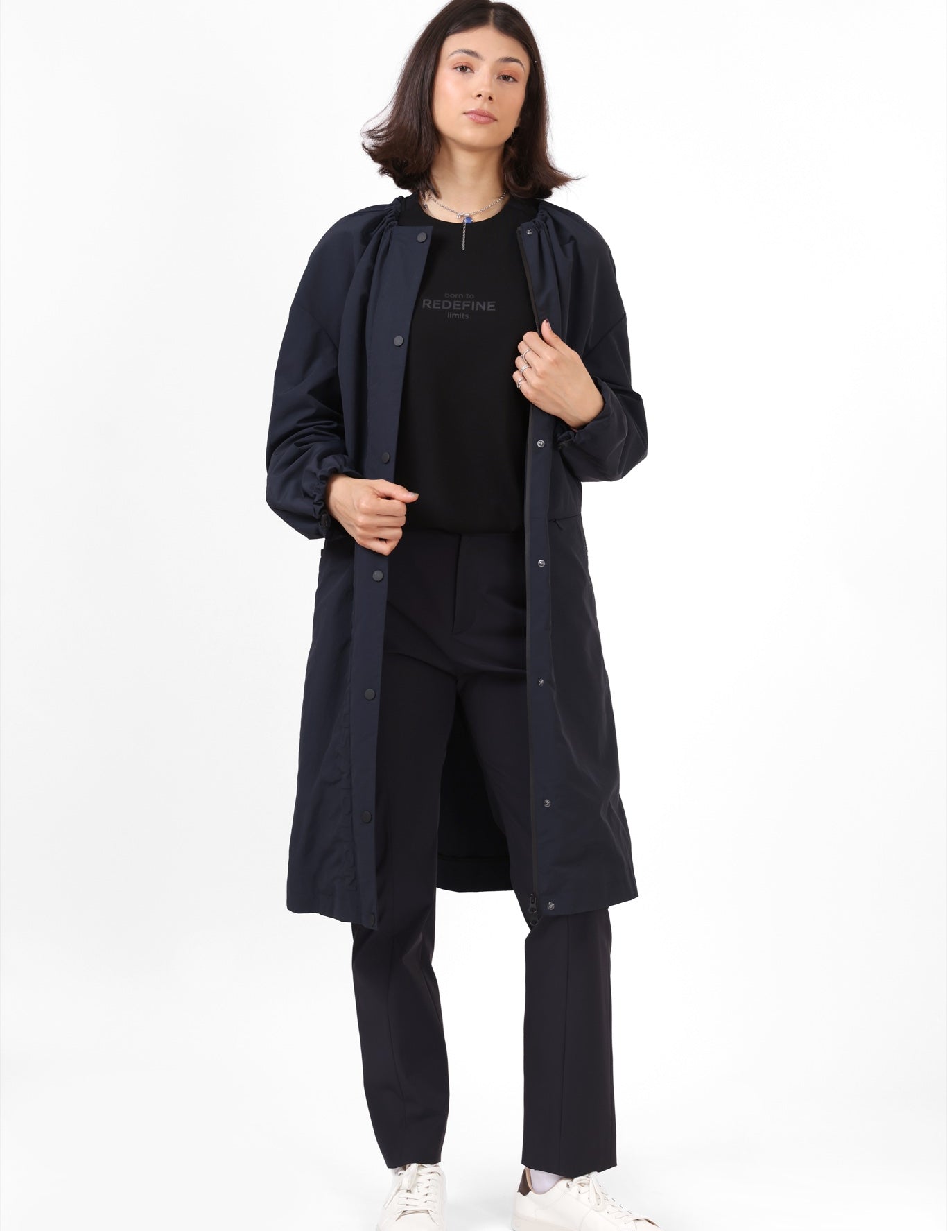 Women's Coat — Navy
