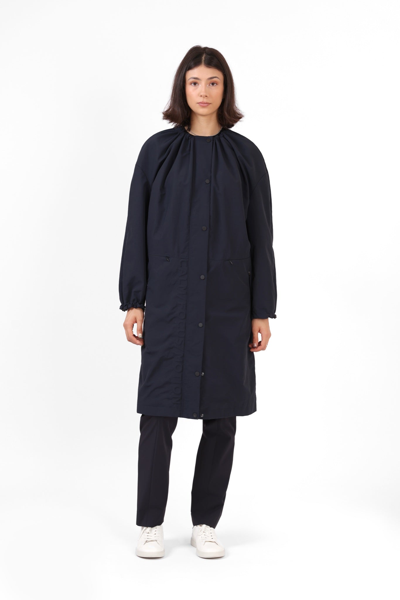 Women's Coat — Navy