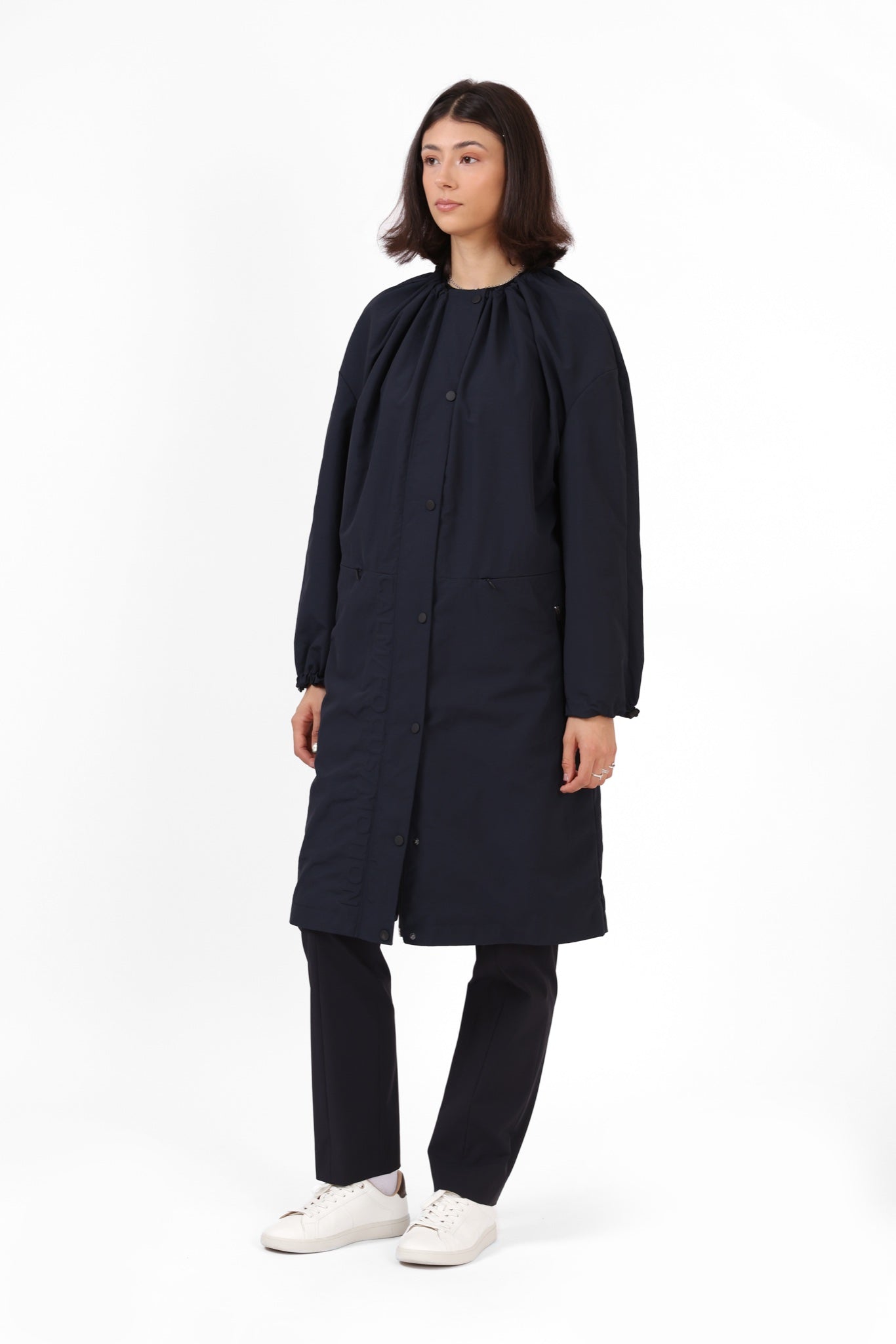 Women's Coat — Navy