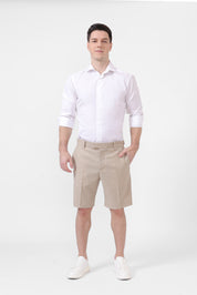 Pantaloni scurți croiți din lână