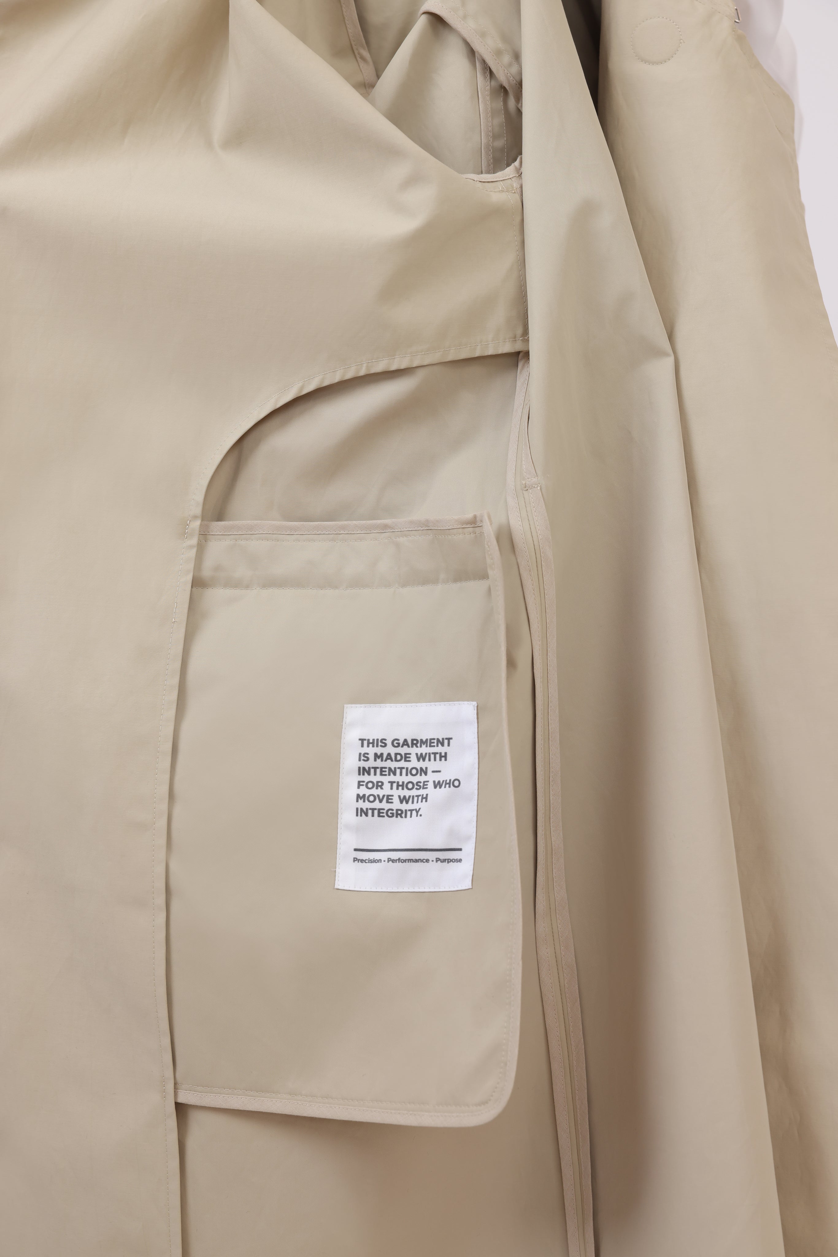 Technical Trench Coat