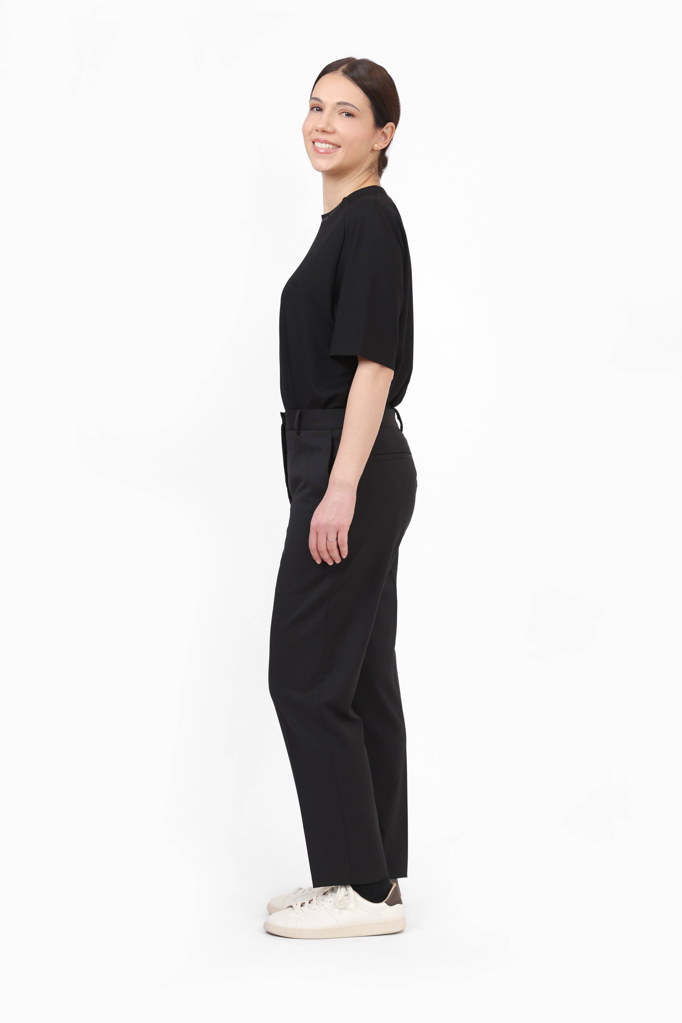 Pantaloni de lână croiți (femei)