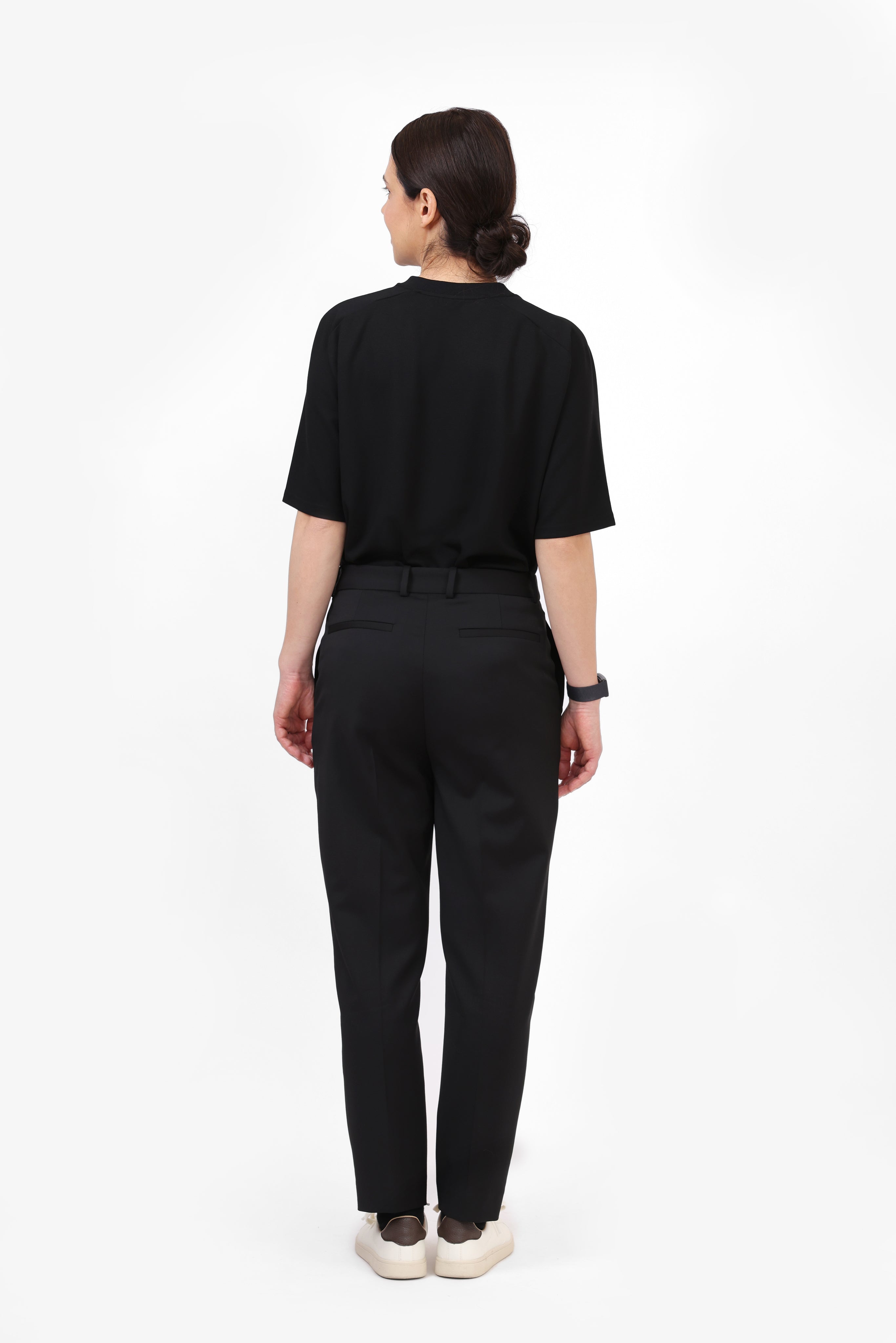 Pantaloni de lână croiți (femei)