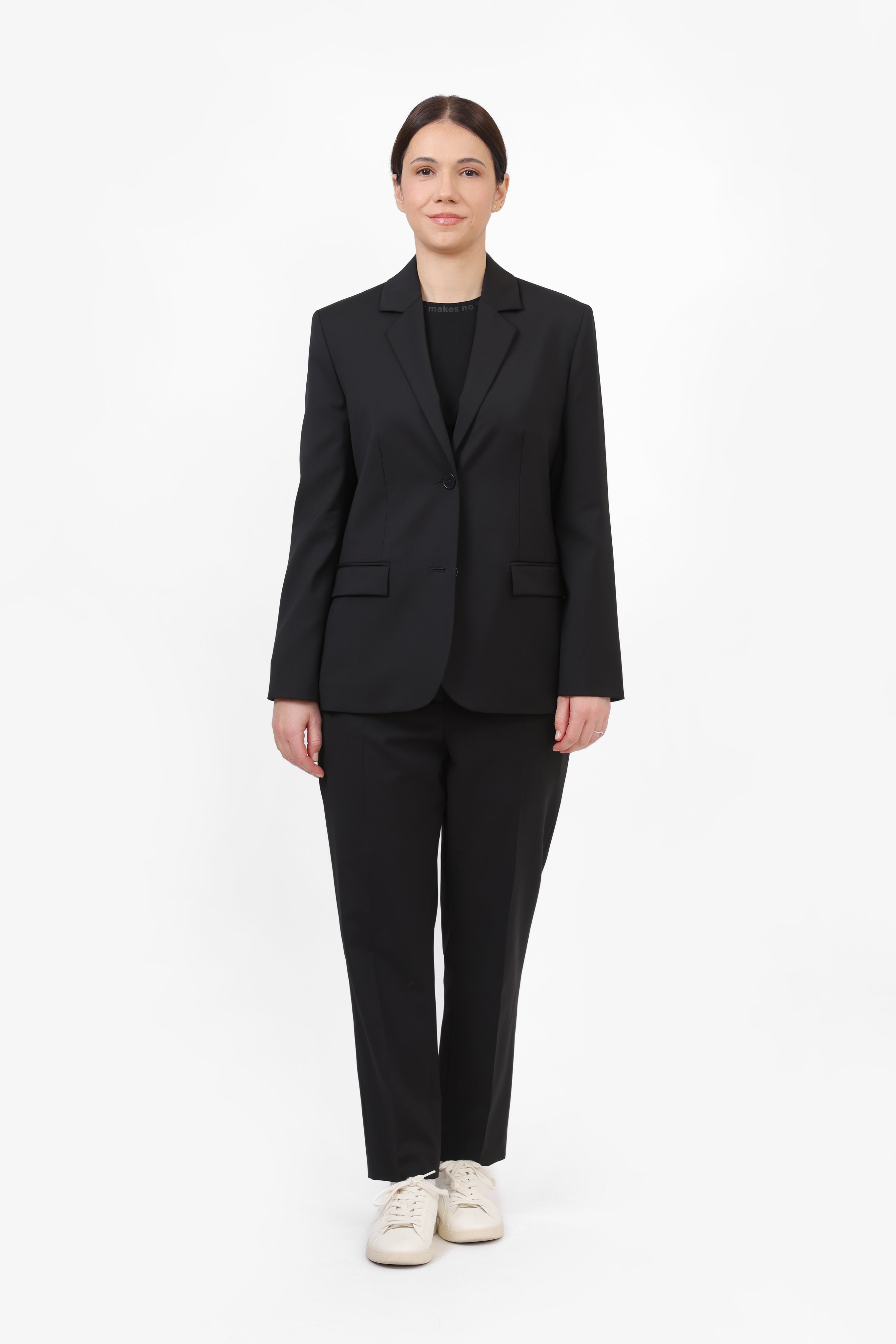 Blazer din lână, croit (Femei)