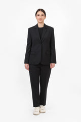 Blazer din lână, croit (Femei)
