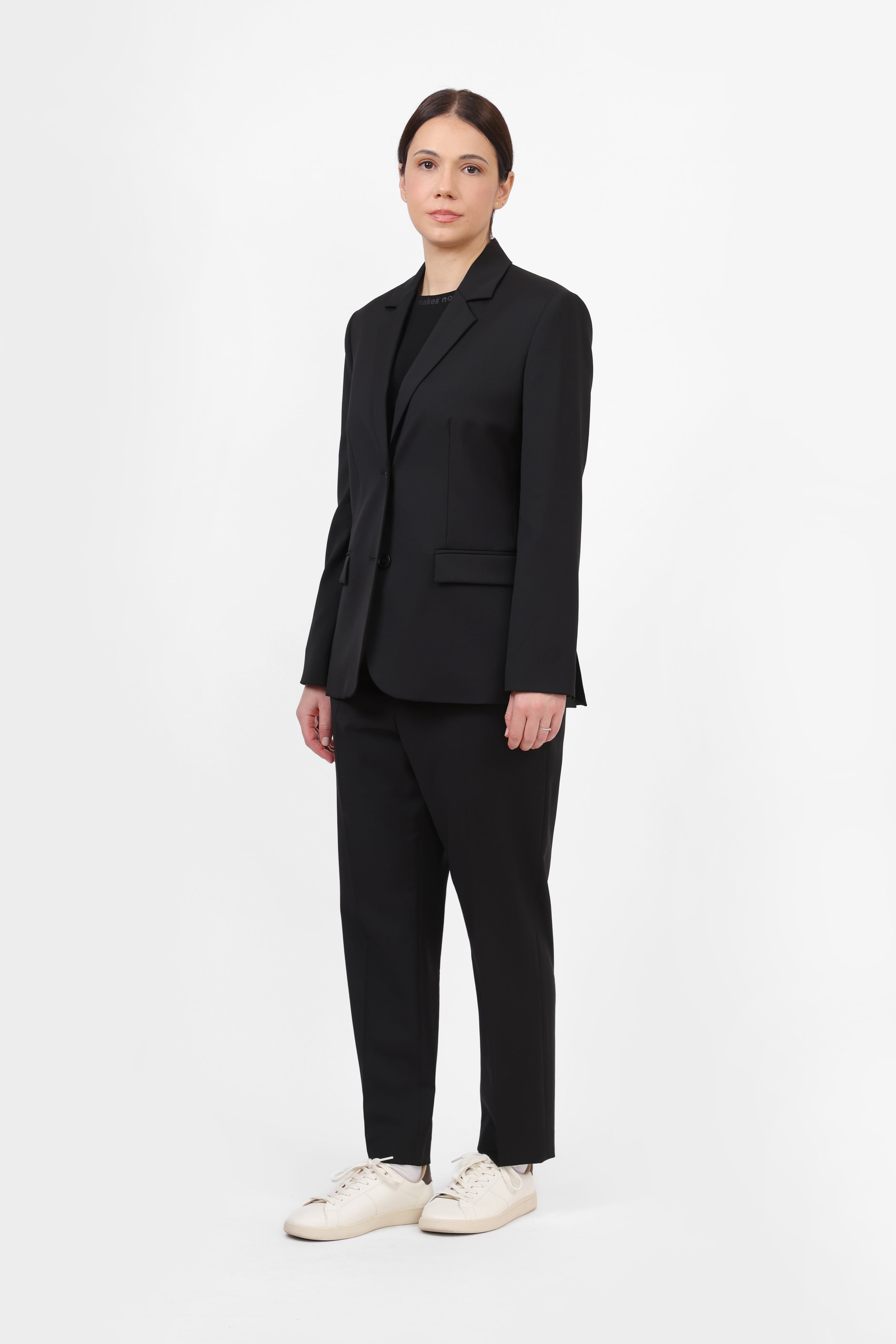 Blazer din lână, croit (Femei)