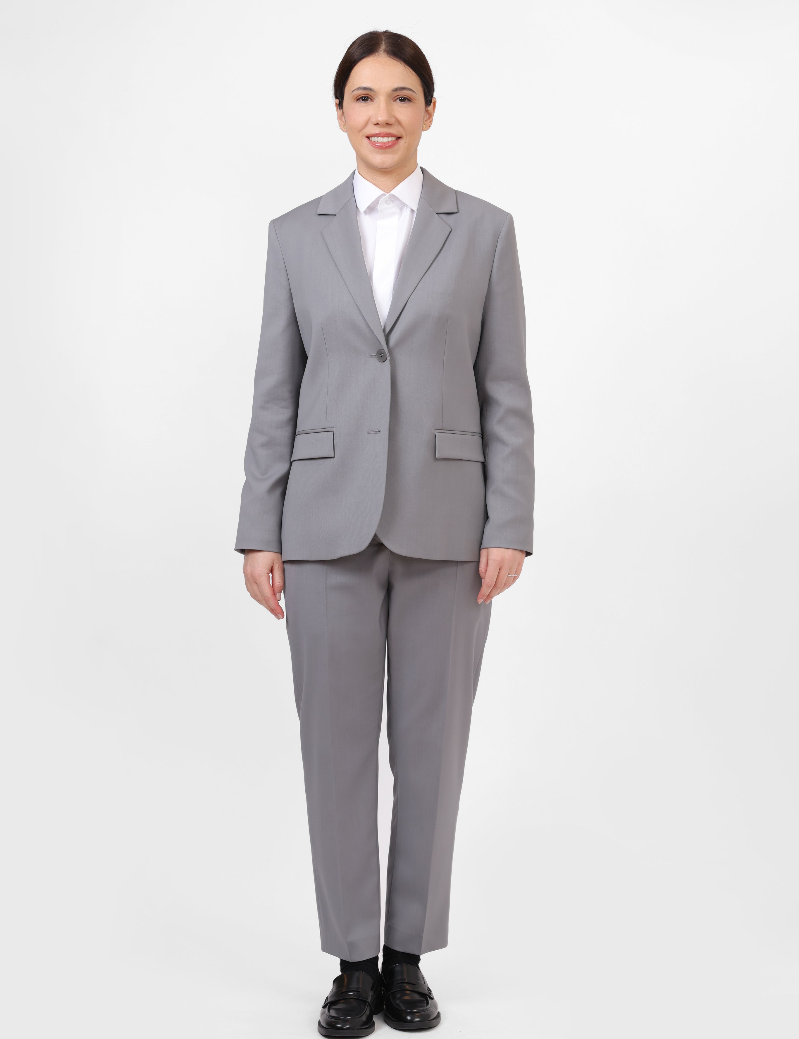 Blazer din lână, croit (Femei)