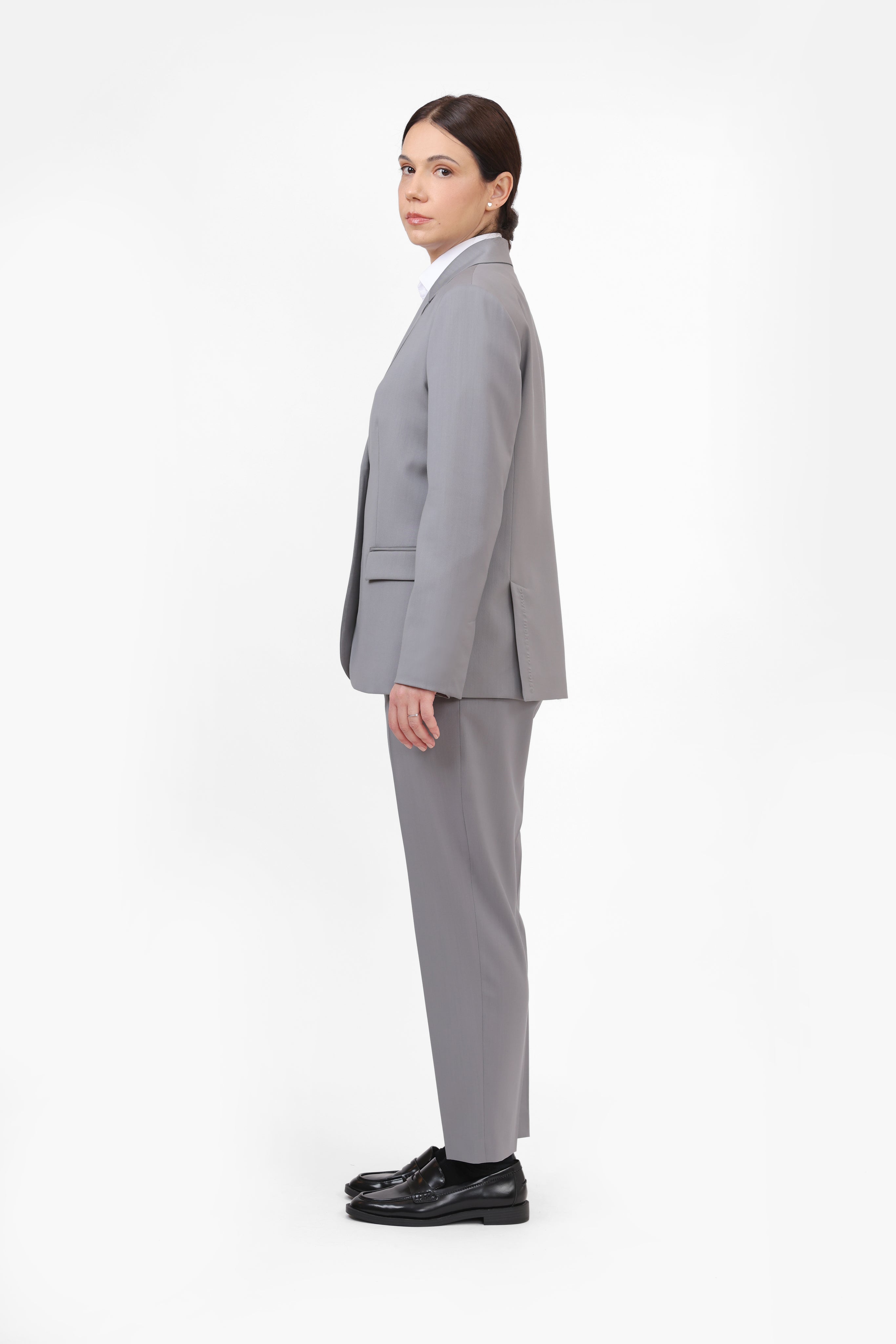 Blazer din lână, croit (Femei)