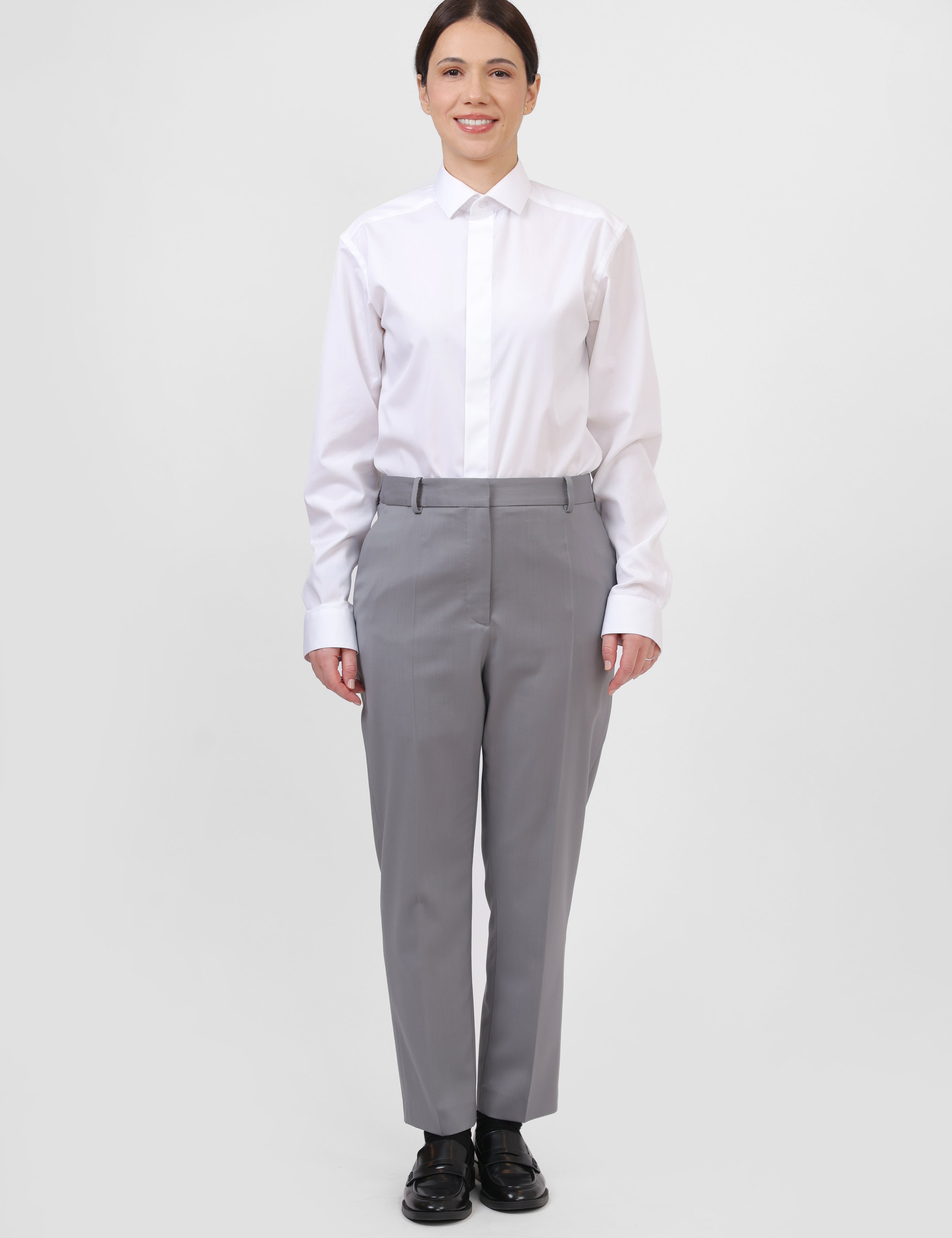 Pantaloni de lână croiți (femei)