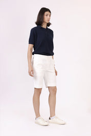 Unisex Linen Shorts — front