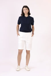 Unisex Linen Shorts — angle